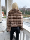 Шуба из соболя Белла