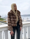 Шуба из соболя Белла