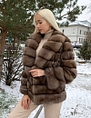 Шуба из соболя Алиса
