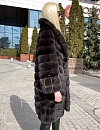 Шуба из соболя Пина